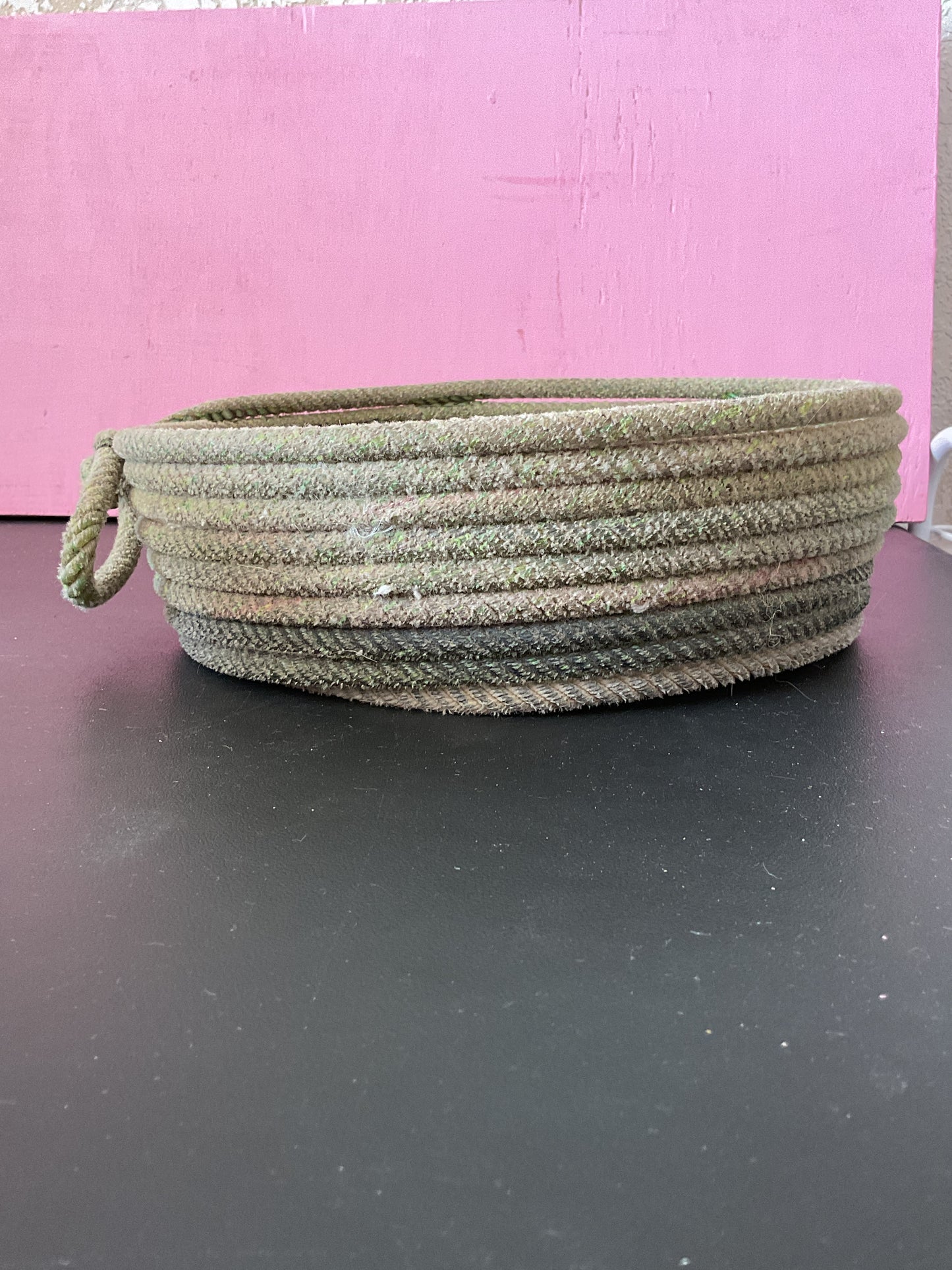 Emerald Rope Basket